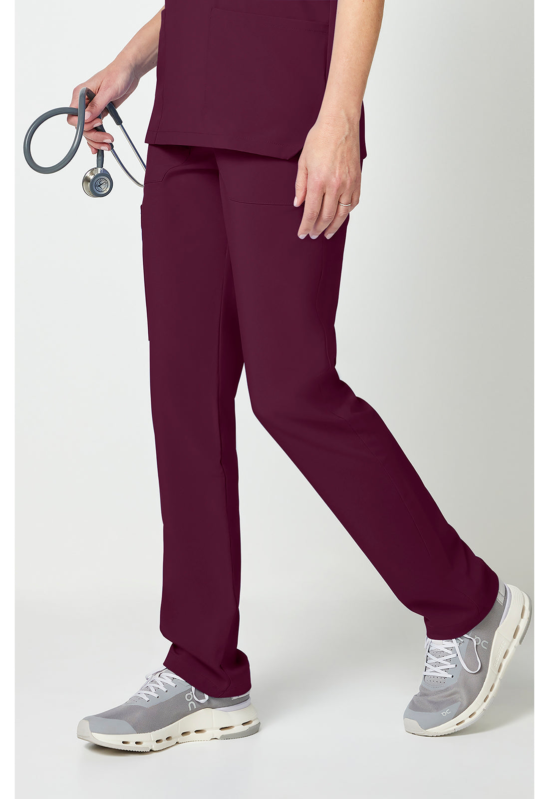 EDS Essentials DK019 Unisex Unisex Natural Rise Tapered Leg Scrub Pants image 3