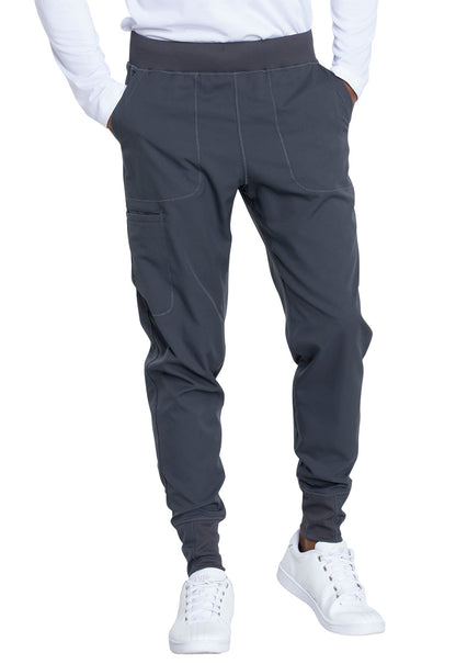 Dynamix DK040 Men's Natural Rise Jogger Pewter Model Image Front | Dickies