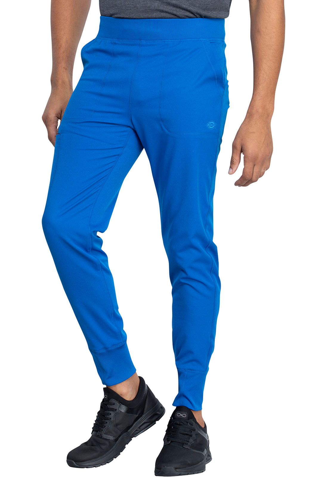 Dynamix DK040 Men's Natural Rise Jogger Royal Model Image Right Side | Dickies