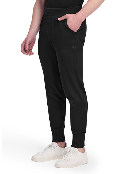 Dynamix DK040 Men's Natural Rise Scrub Joggers Black