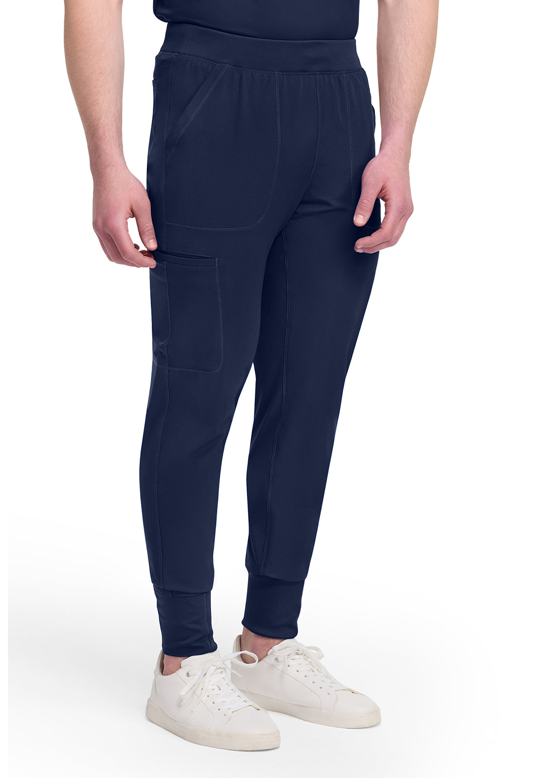 Dynamix DK040 Men's Natural Rise Scrub Joggers Navy