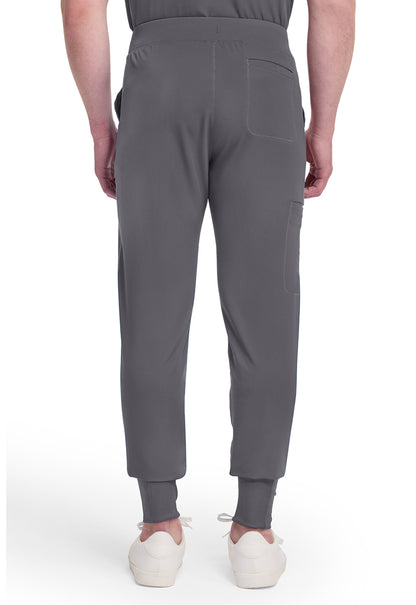 Dynamix DK040 Men's Natural Rise Scrub Joggers Pewter