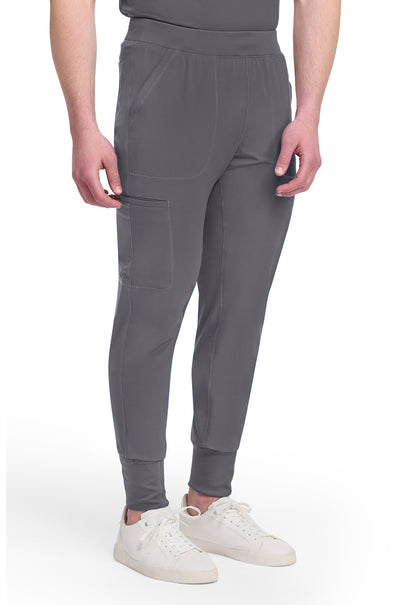 Dynamix DK040 Men's Natural Rise Scrub Joggers Pewter