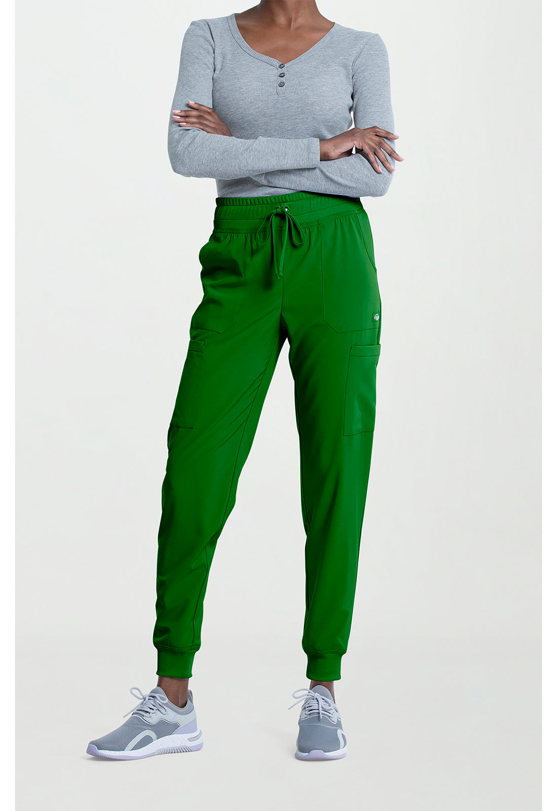 EDS Essentials DK065 Women's Mid Rise Scrub image 2