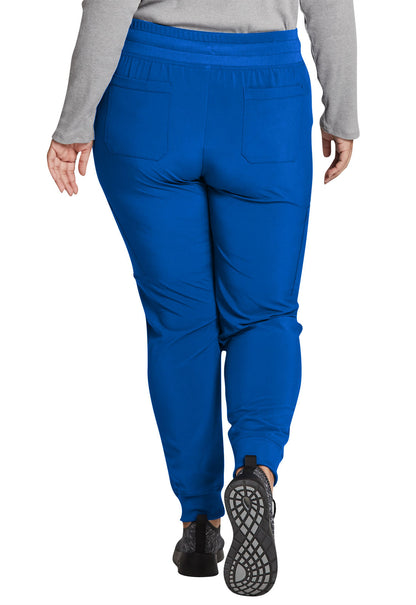 EDS Essentials DK065 Women's Mid Rise Scrub Joggers Royal