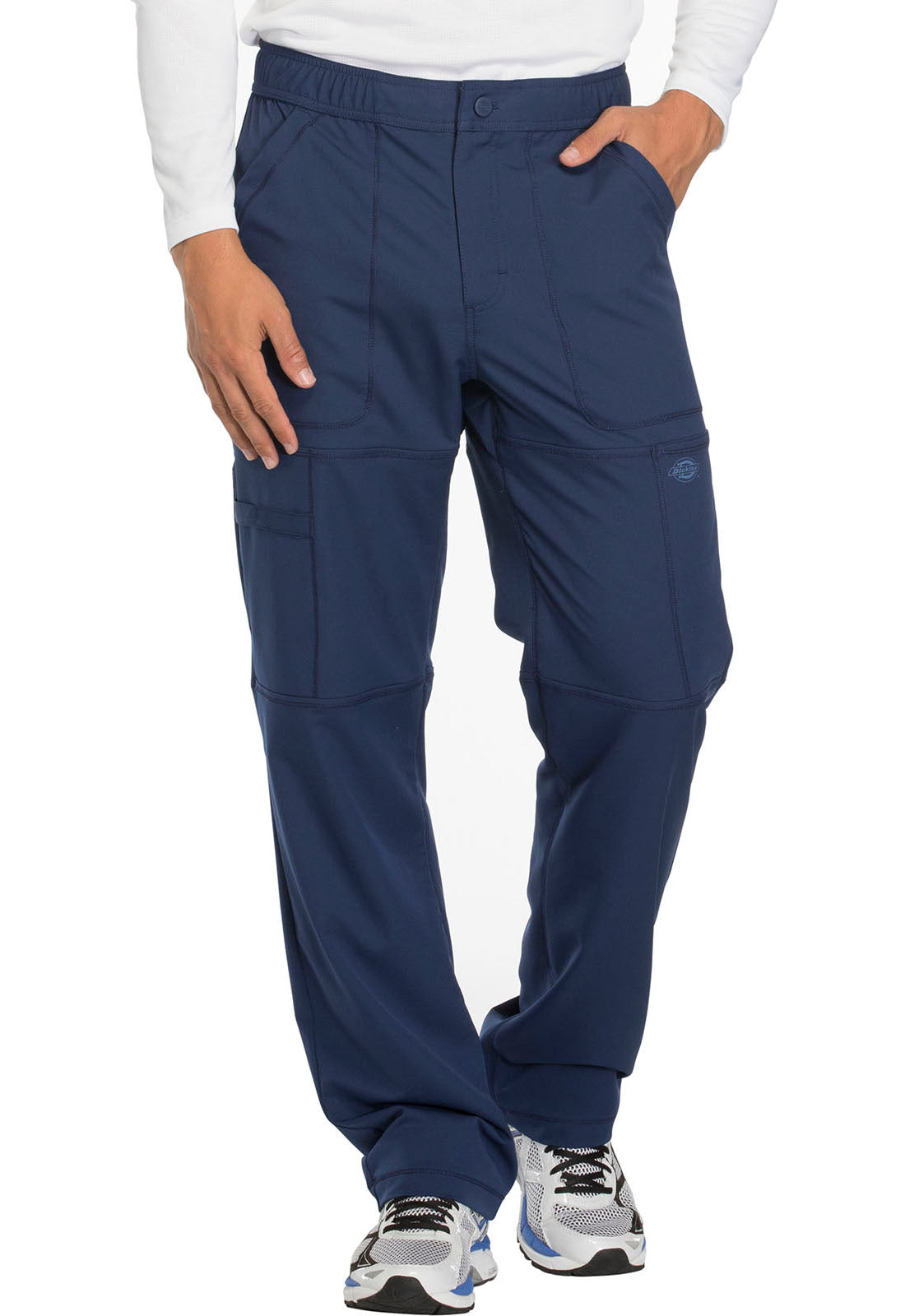 Dynamix DK110 Men's Zip Fly Cargo Pants Navy