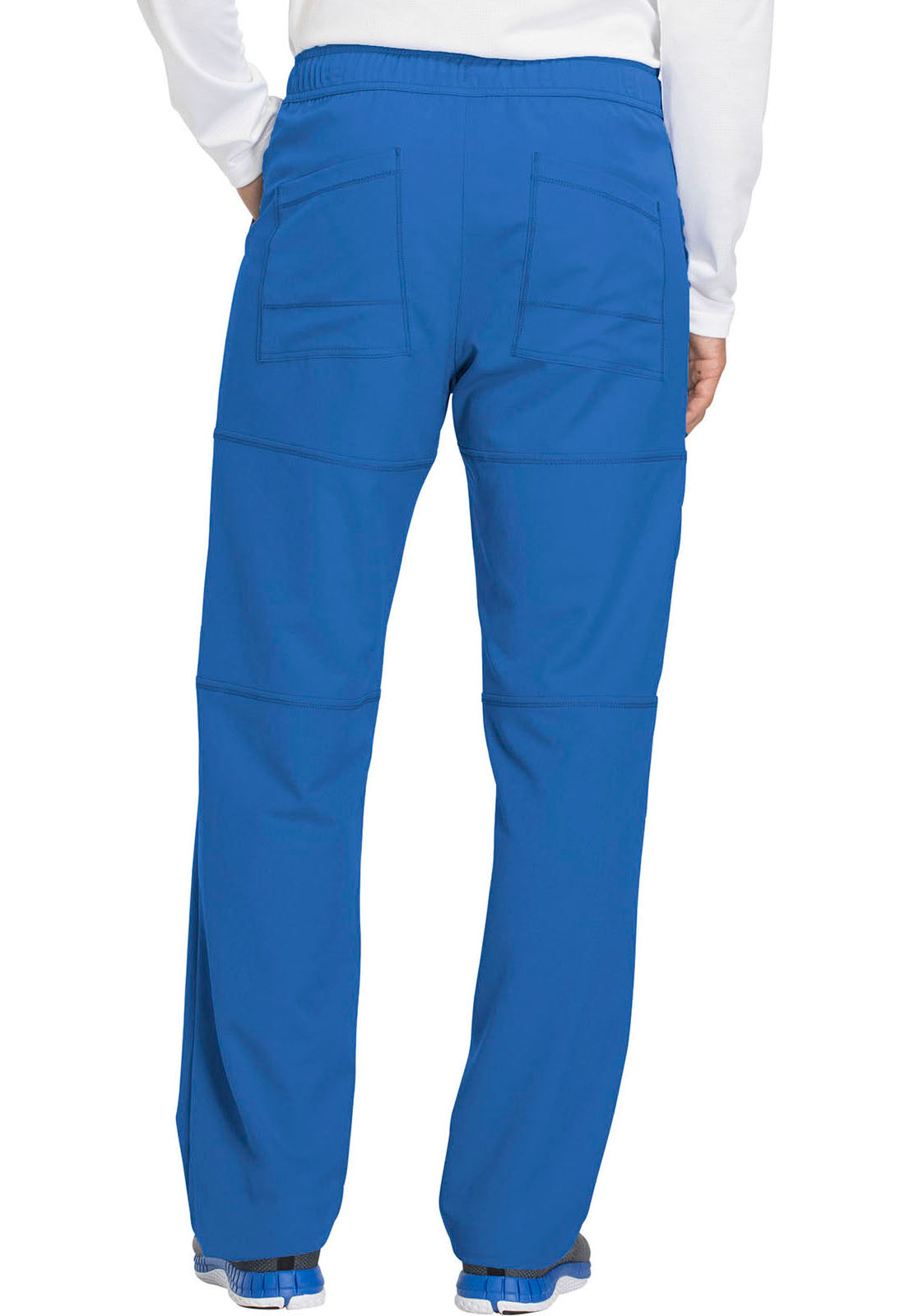 Dynamix DK110 Men's Zip Fly Cargo Pants Royal Model Image Back | Dickies