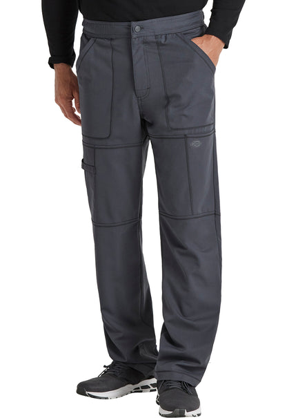 Dynamix DK110 Men's Zip Fly Cargo Pants Pewter