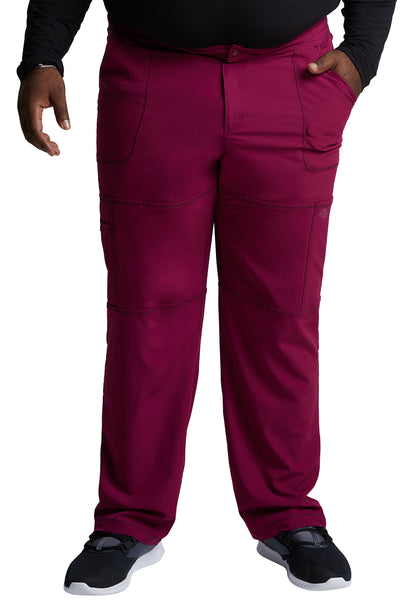 Dynamix DK110 Men's Zip Fly Cargo Pants Wine