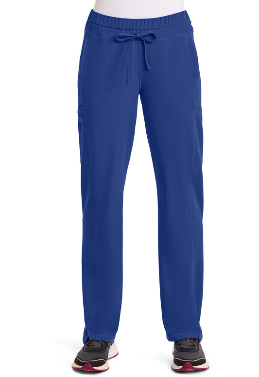Dynamix DK130 Mid Rise Straight Leg Pants Drawstring Pants Royal