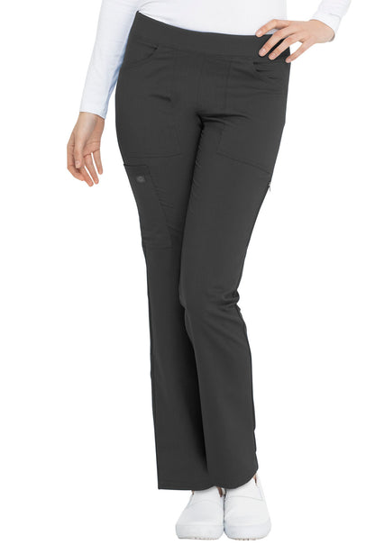 Balance DK135 Mid Rise Tapered Leg Pull-on Pants Pewter