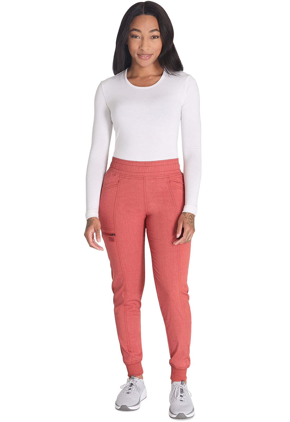 Balance DK155 Mid Rise Jogger Pants Heather Clay