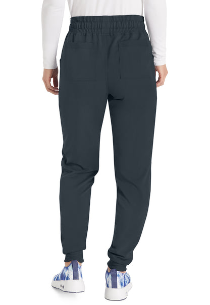 Balance DK155 Mid Rise Jogger Pants Pewter Model Image Back | Dickies