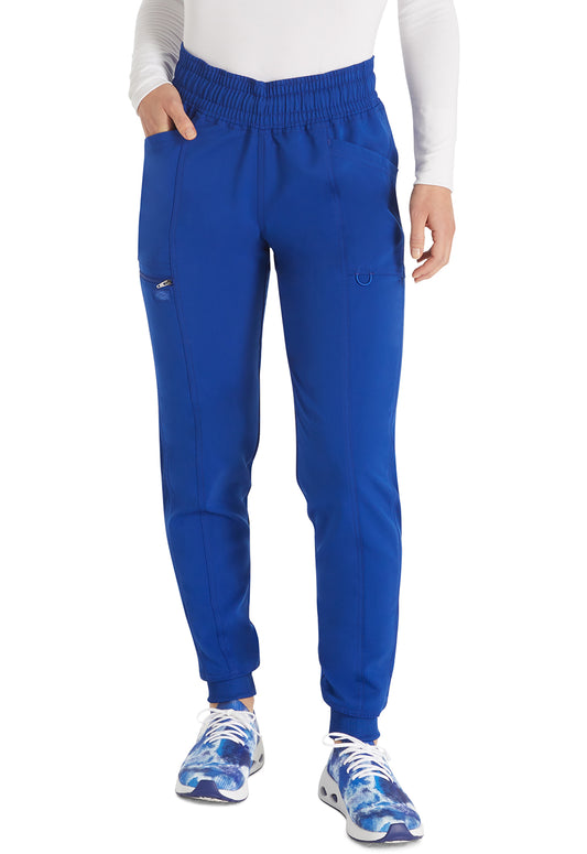 Balance DK155 Women's Mid Rise Jogger Scrub Pants Galaxy Blue