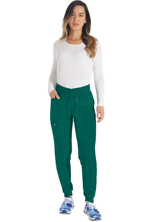 Balance DK155 Women's Mid Rise Jogger Scrub Pants Hunter Green
