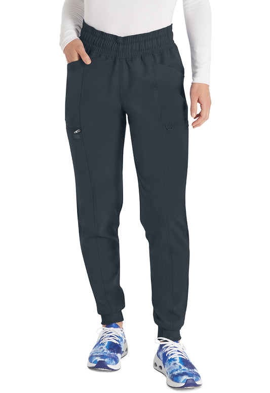 Balance DK155 Women's Mid Rise Jogger Scrub Pants Pewter