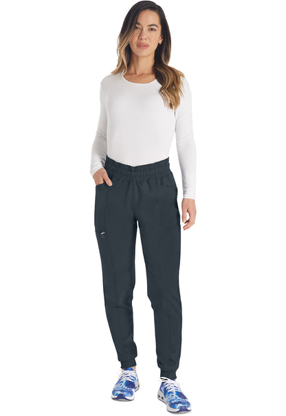 Balance DK155 Women's Mid Rise Jogger Scrub Pants Pewter