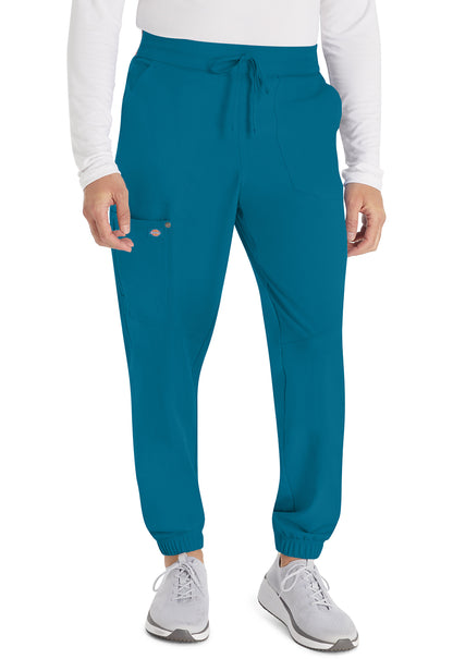 EDS NXT DK217 Men's Mid Rise Jogger Caribbean Blue Model Image Front | Dickies