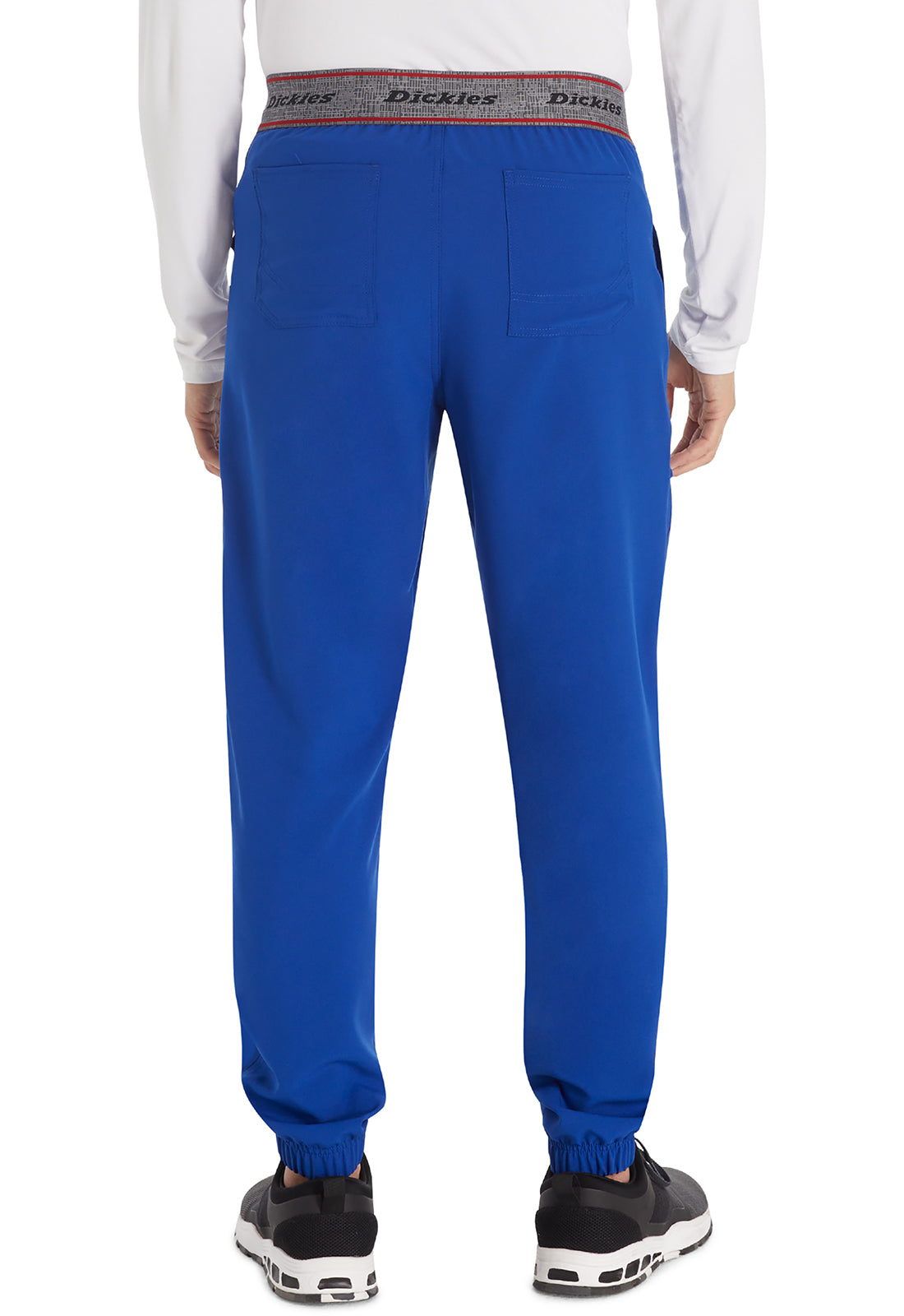 EDS NXT DK217 Men's Mid Rise Jogger Galaxy Blue Model Image Back | Dickies