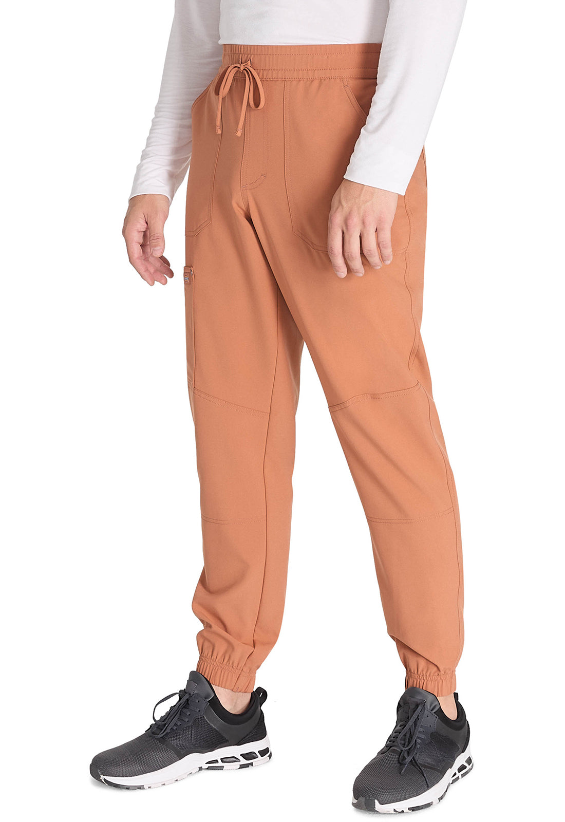 EDS NXT DK217 Men's Mid Rise Jogger Ginger Glow Model Image Right Side | Dickies