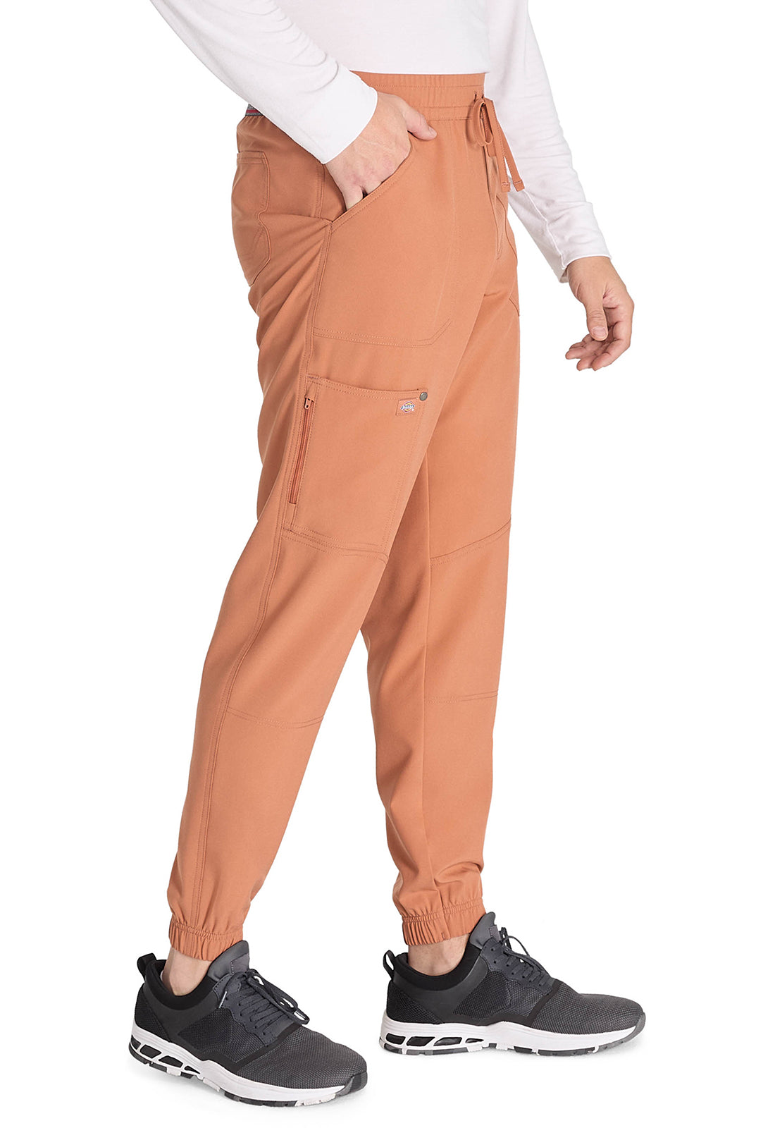 EDS NXT DK217 Men's Mid Rise Jogger Ginger Glow Model Image Left Side | Dickies