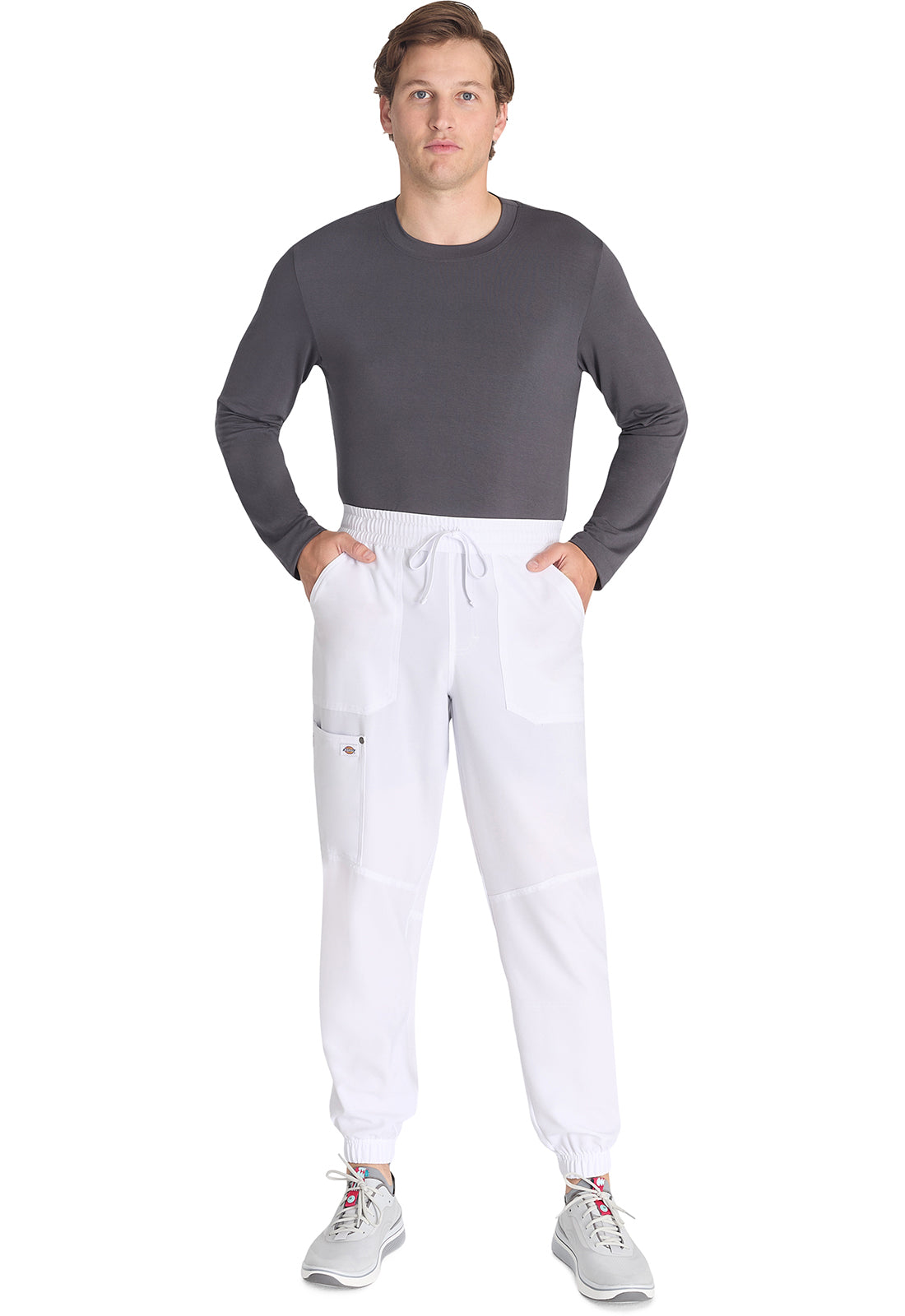 EDS NXT DK217 Men's Mid Rise Jogger White