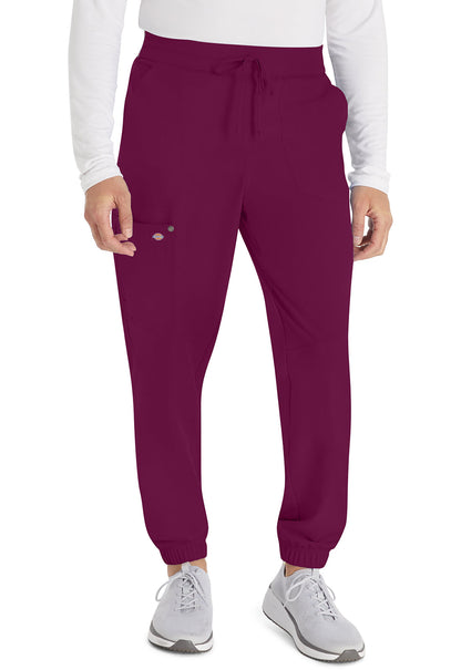 EDS NXT DK217 Men's Mid Rise Jogger Wine Model Image Front | Dickies