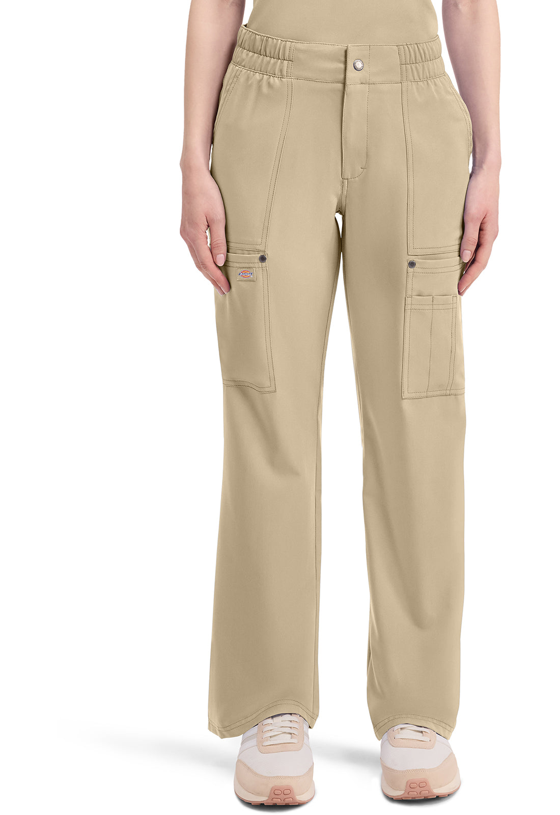 EDS NXT DK219 Mid Rise Zip Fly Wide Leg Cargo Pants image 1