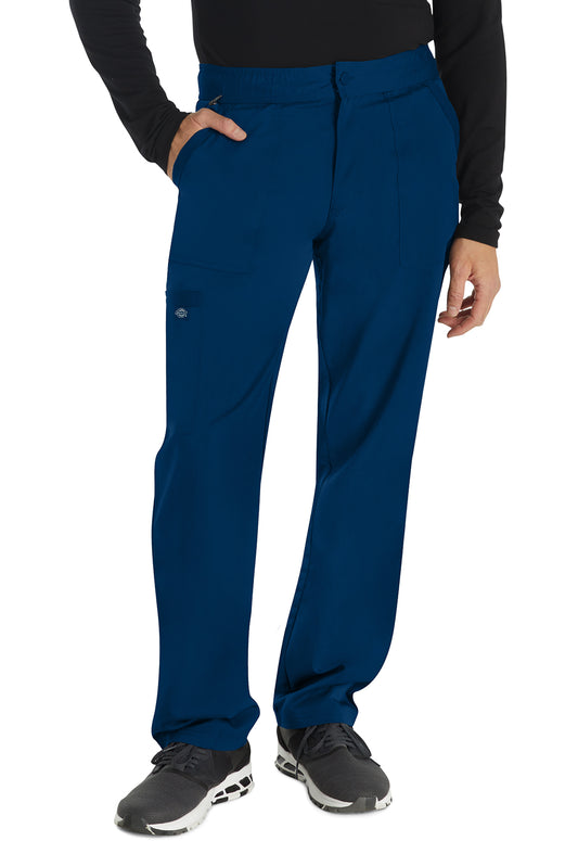 Balance DK220 Men's Mid Rise Straight Leg Pants Navy Model Image Front | Dickies