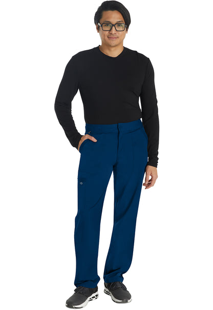 Balance DK220 Men's Mid Rise Straight Leg Scrub Pants Navy