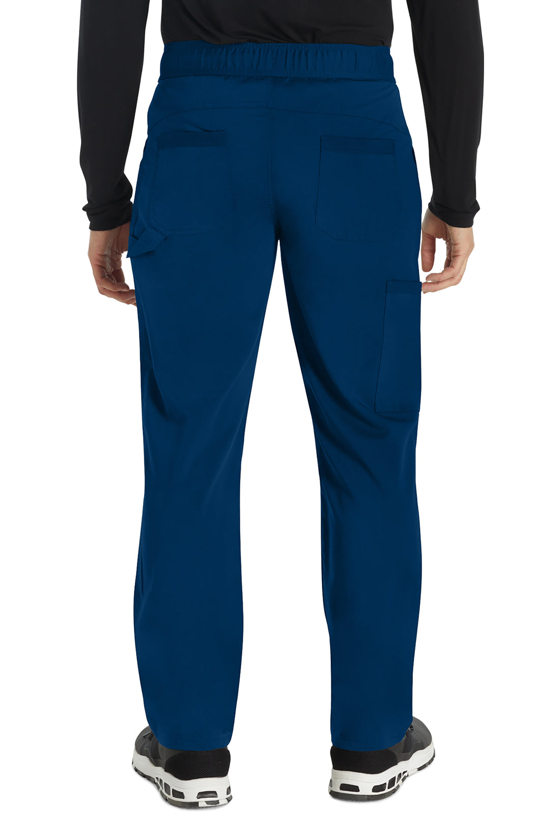 Balance DK220 Men's Mid Rise Straight Leg Scrub Pants Navy