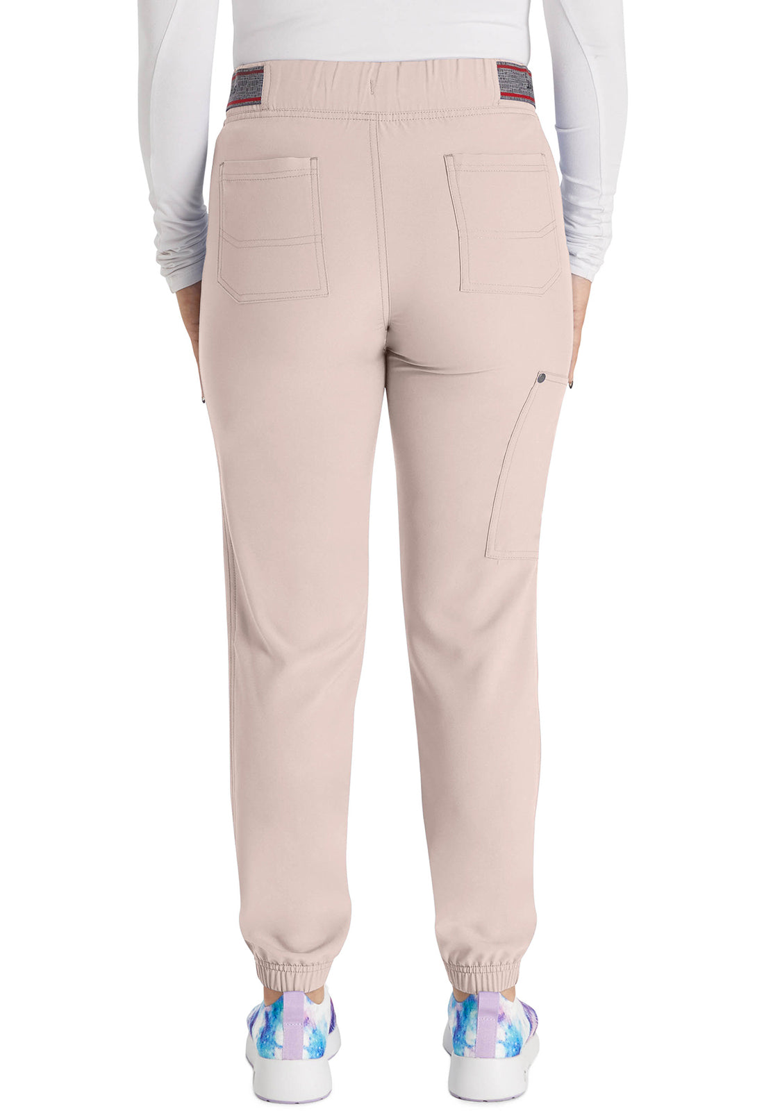 EDS NXT DK221 Mid Rise Jogger Canyon Rose Model Image Back | Dickies