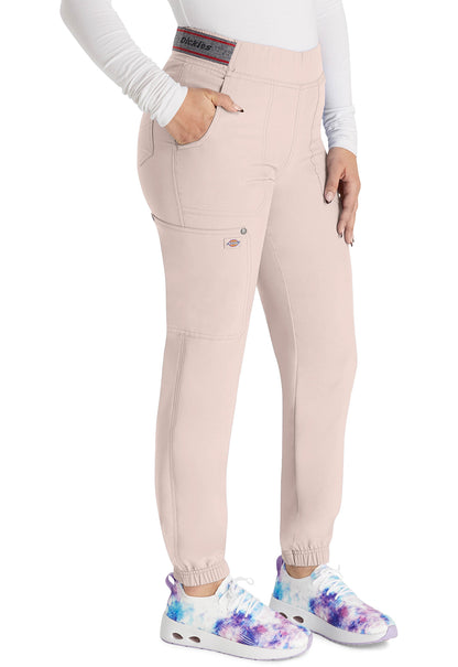 EDS NXT DK221 Mid Rise Jogger Canyon Rose Model Image Left Side | Dickies