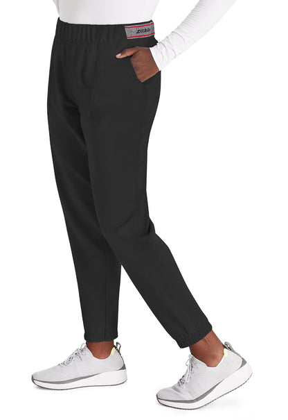 EDS NXT DK221 Mid Rise Jogger Black Model Image Right Side | Dickies