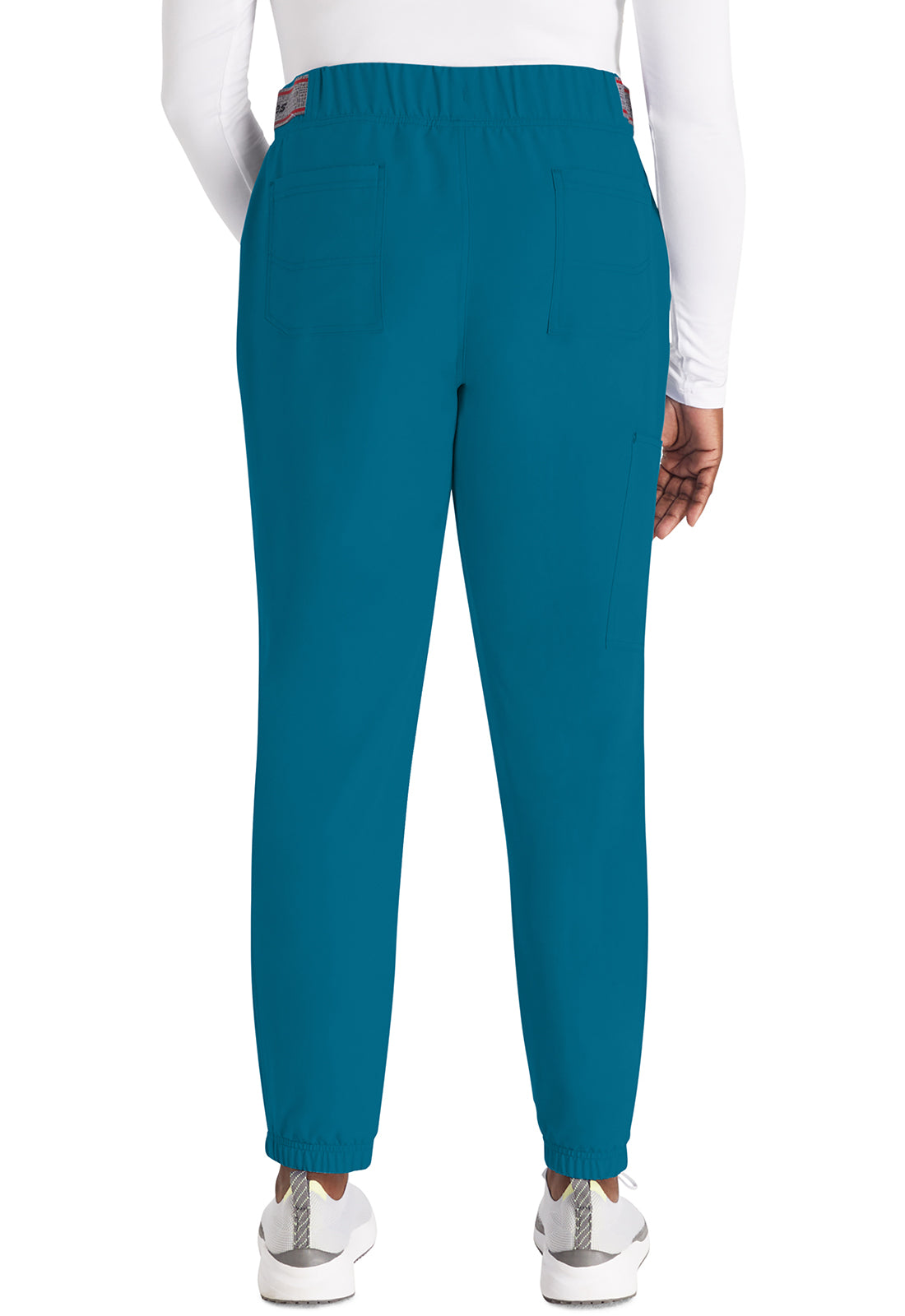 EDS NXT DK221 Mid Rise Jogger Caribbean Blue Model Image Back | Dickies