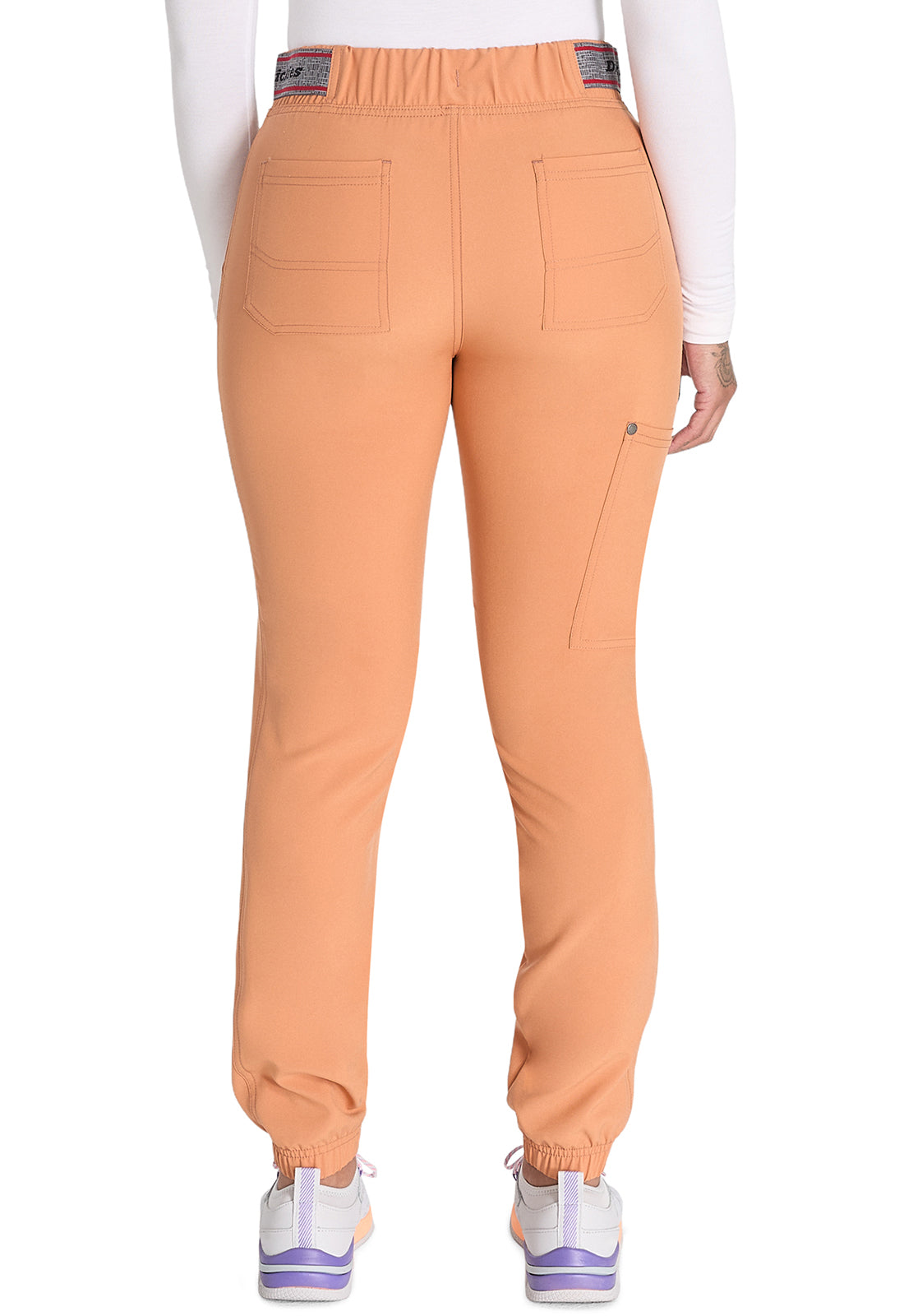 EDS NXT DK221 Mid Rise Jogger Ginger Glow Model Image Back | Dickies