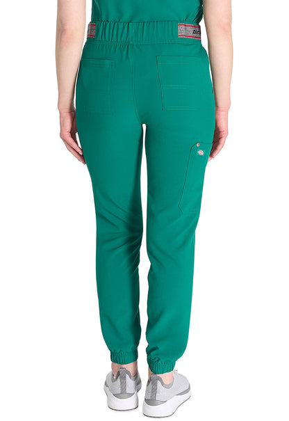 EDS NXT DK221 Mid Rise Jogger Hunter Green Model Image Back | Dickies