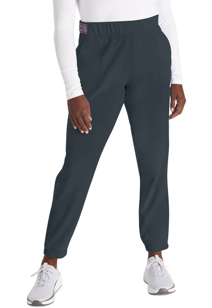 EDS NXT DK221 Mid Rise Jogger Pewter Model Image Front | Dickies