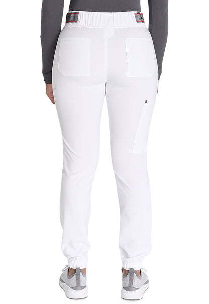 EDS NXT DK221 Mid Rise Jogger White Model Image Back | Dickies