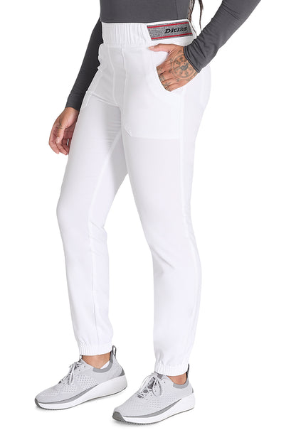 EDS NXT DK221 Mid Rise Jogger White Model Image Right Side | Dickies