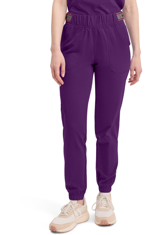 EDS NXT DK221 Mid Rise Jogger Eggplant
