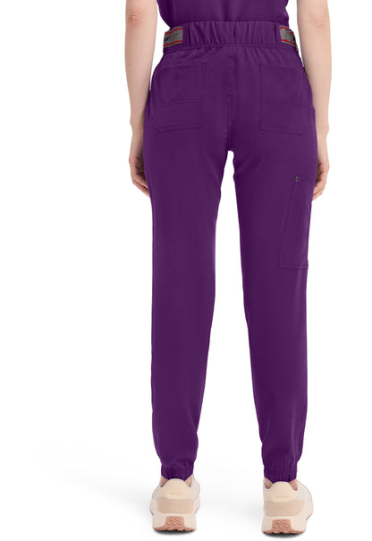 EDS NXT DK221 Mid Rise Jogger Eggplant