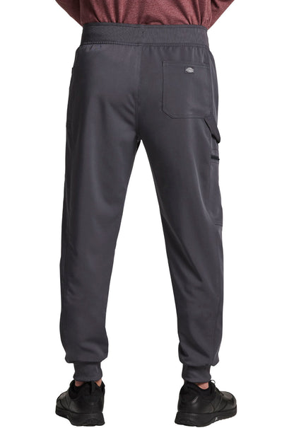 Balance DK224 Men's Mid Rise Jogger Pewter Model Image Back | Dickies