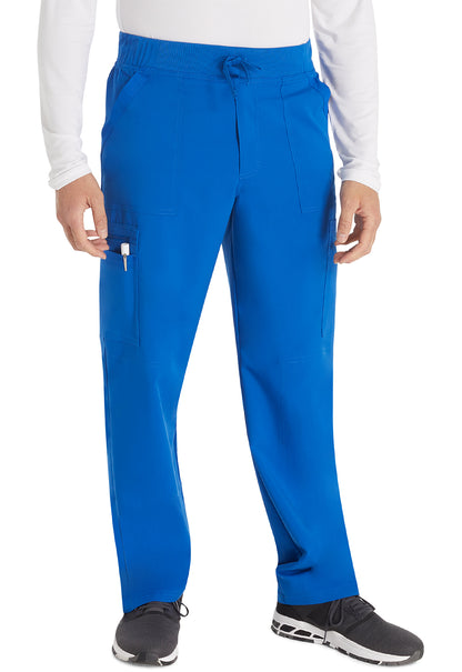 Balance DK270 Men's Mid Rise Zip Fly Straight Leg Pants Royal Model Image Front | Dickies