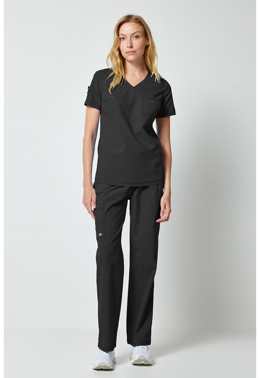 Forge DK274 Women's Straight Leg Cargo Black