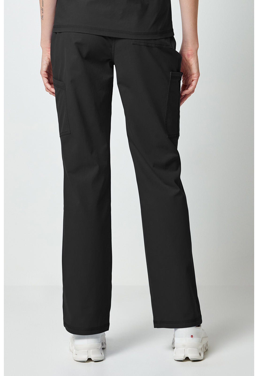 Forge DK274 Women's Straight Leg Cargo Black
