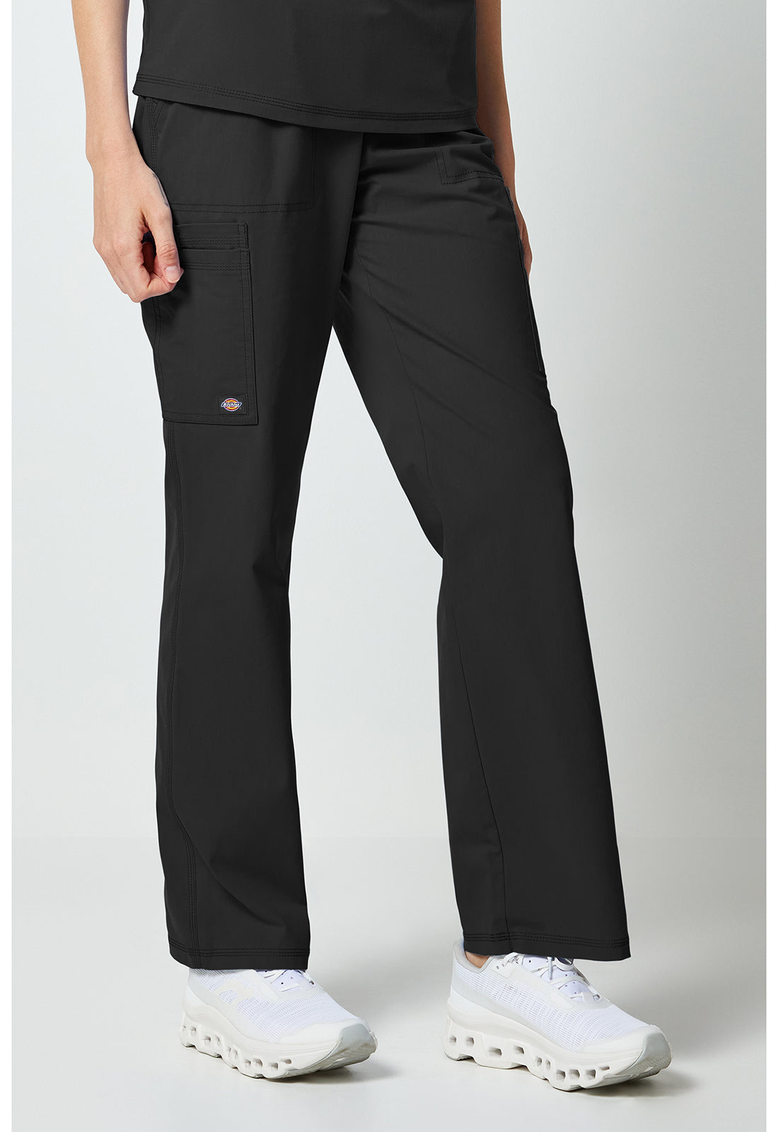 Forge DK274 Women's Straight Leg Cargo Black