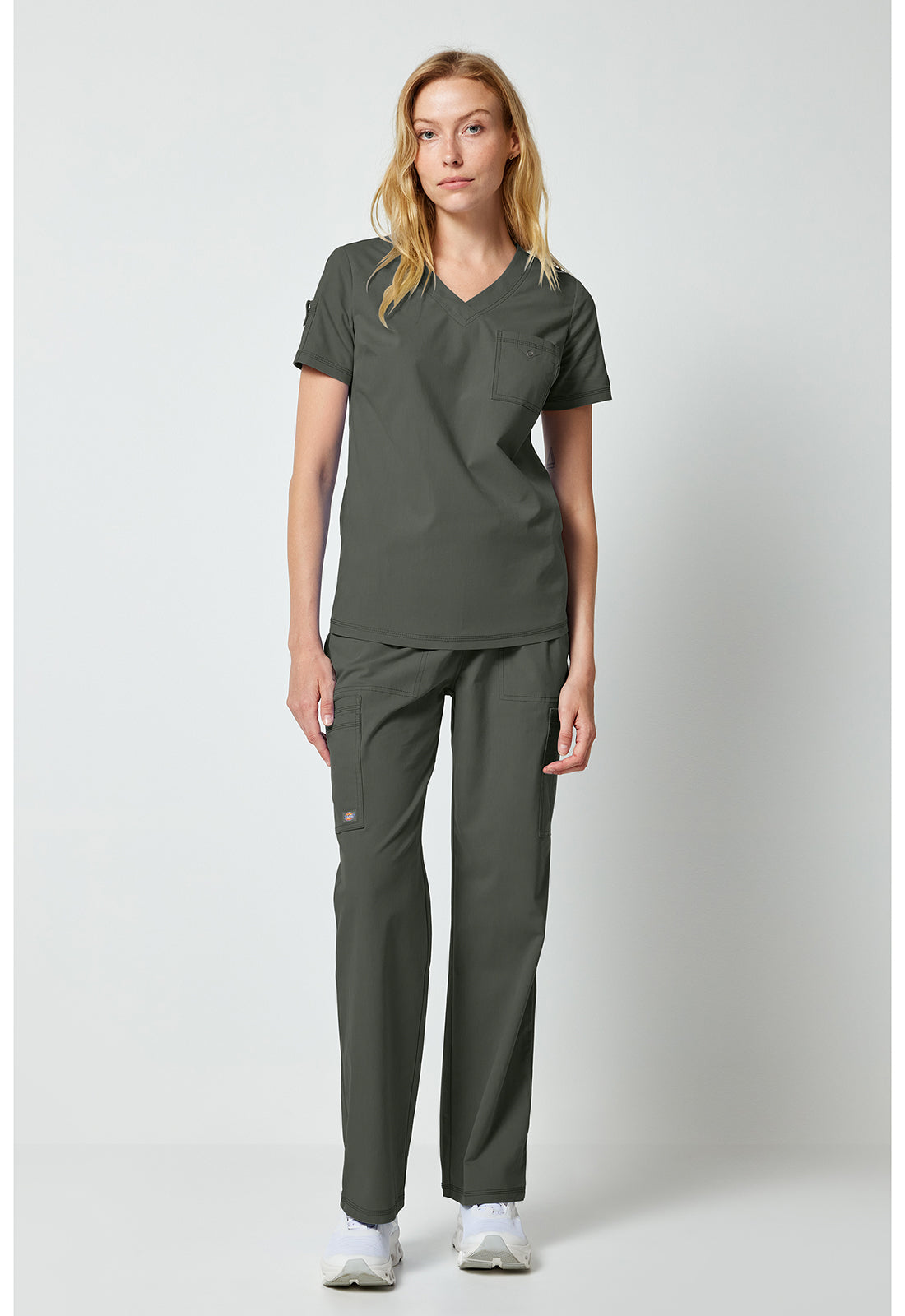 Forge DK274 Women's Straight Leg Pants Cargo Pants Olive