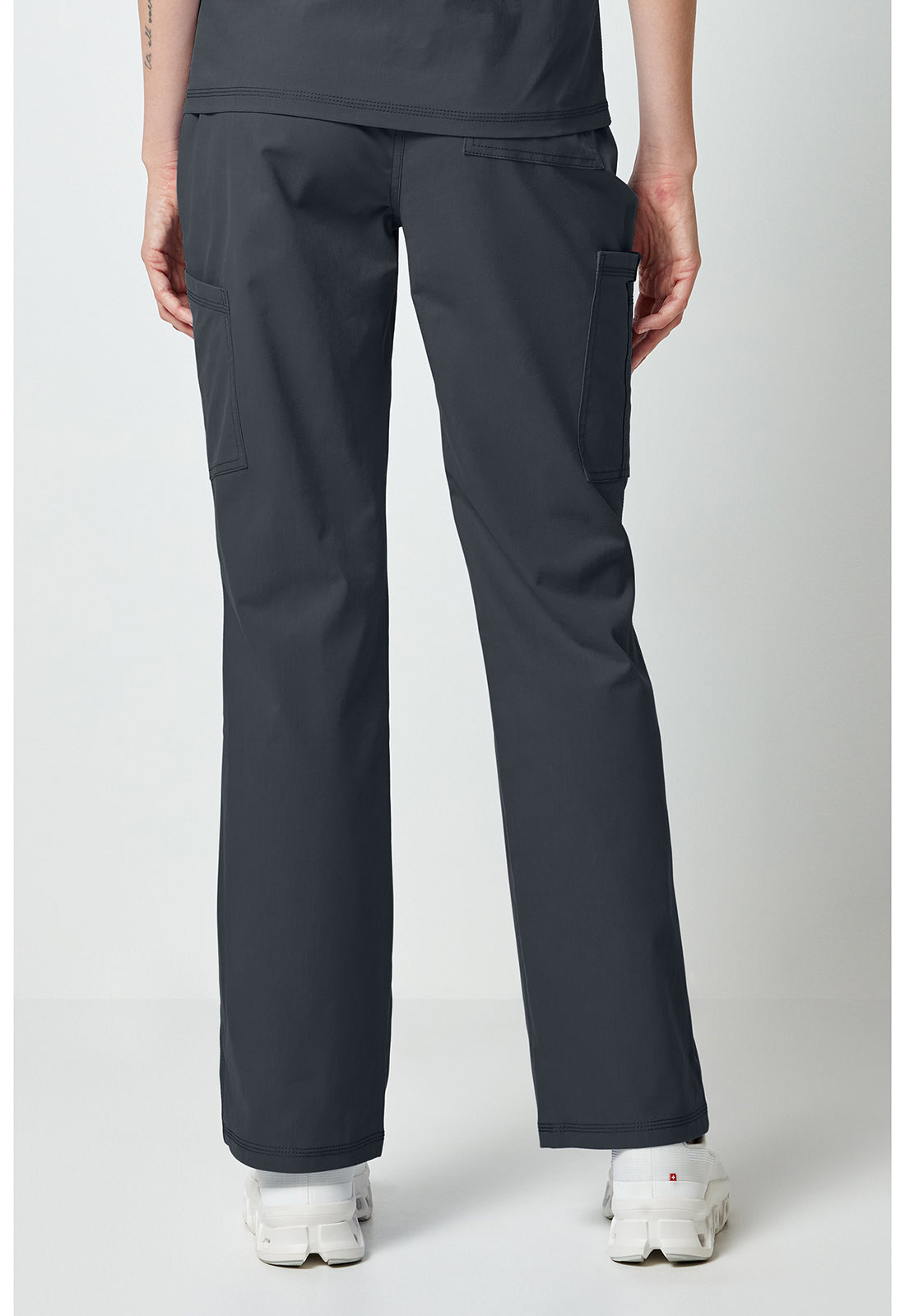 Forge DK274 Women's Straight Leg Cargo Pewter