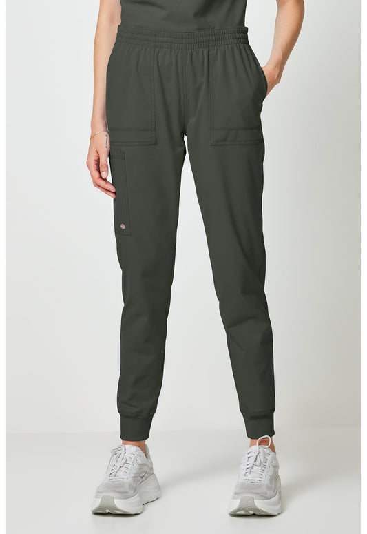 Forge DK275 Women's Mide Rise Cargo Jogger Pants Olive